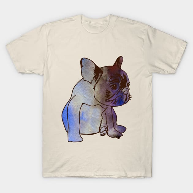 Cute Baby Dog T-Shirt by Manitarka